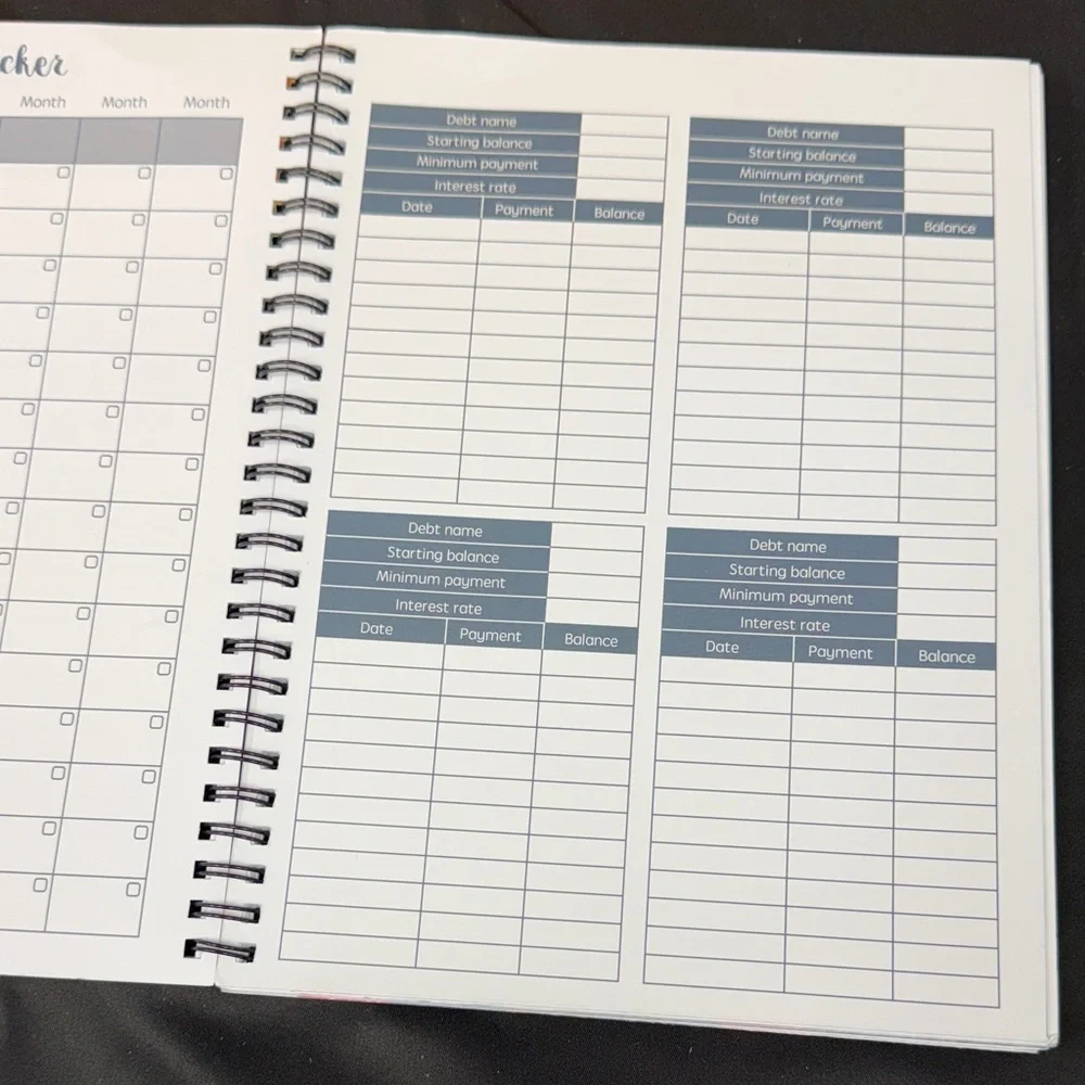 Budget Planner - Colorful Floral Design